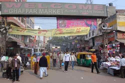 Karol Bagh Market Delhi