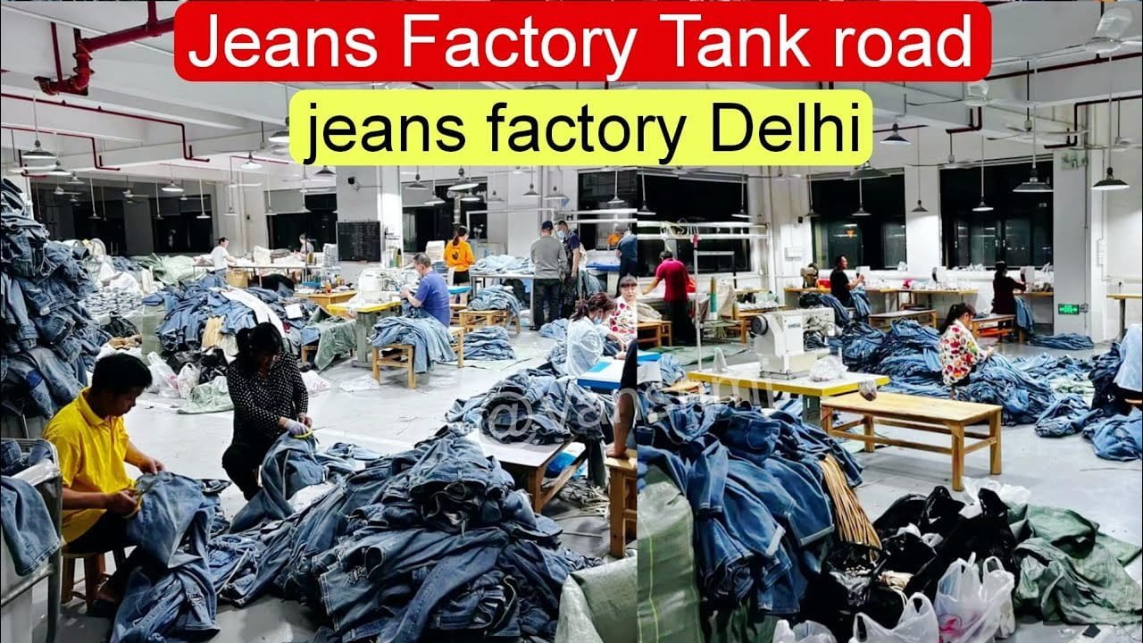 Tank Road Jeans Market Delhi