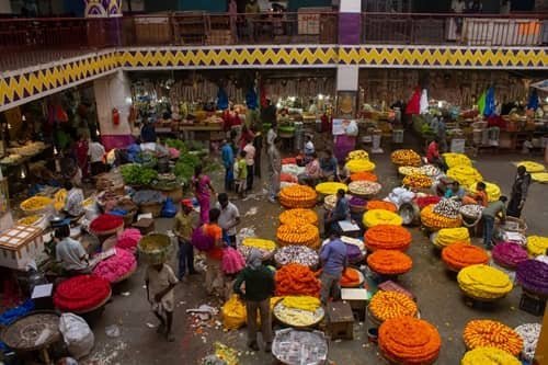 Krishna Rajendra Market Bengaluru