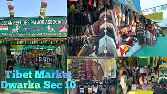 Tibetan Refugee Market Dwarka Delhi